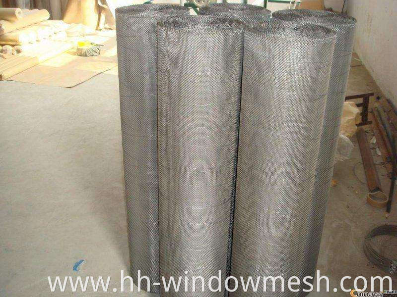 factory producing anti insect mosquito net aluminum wire mesh fly window screen